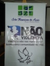 Foto de um banner Projeto No Violncia. Ano de 2014. <br /><br /> Colaborao:  Sueli Ap. Martins <br /><br /> <strong>*A imagem disponibilizada  de responsabilidade do colaborador.</strong> 